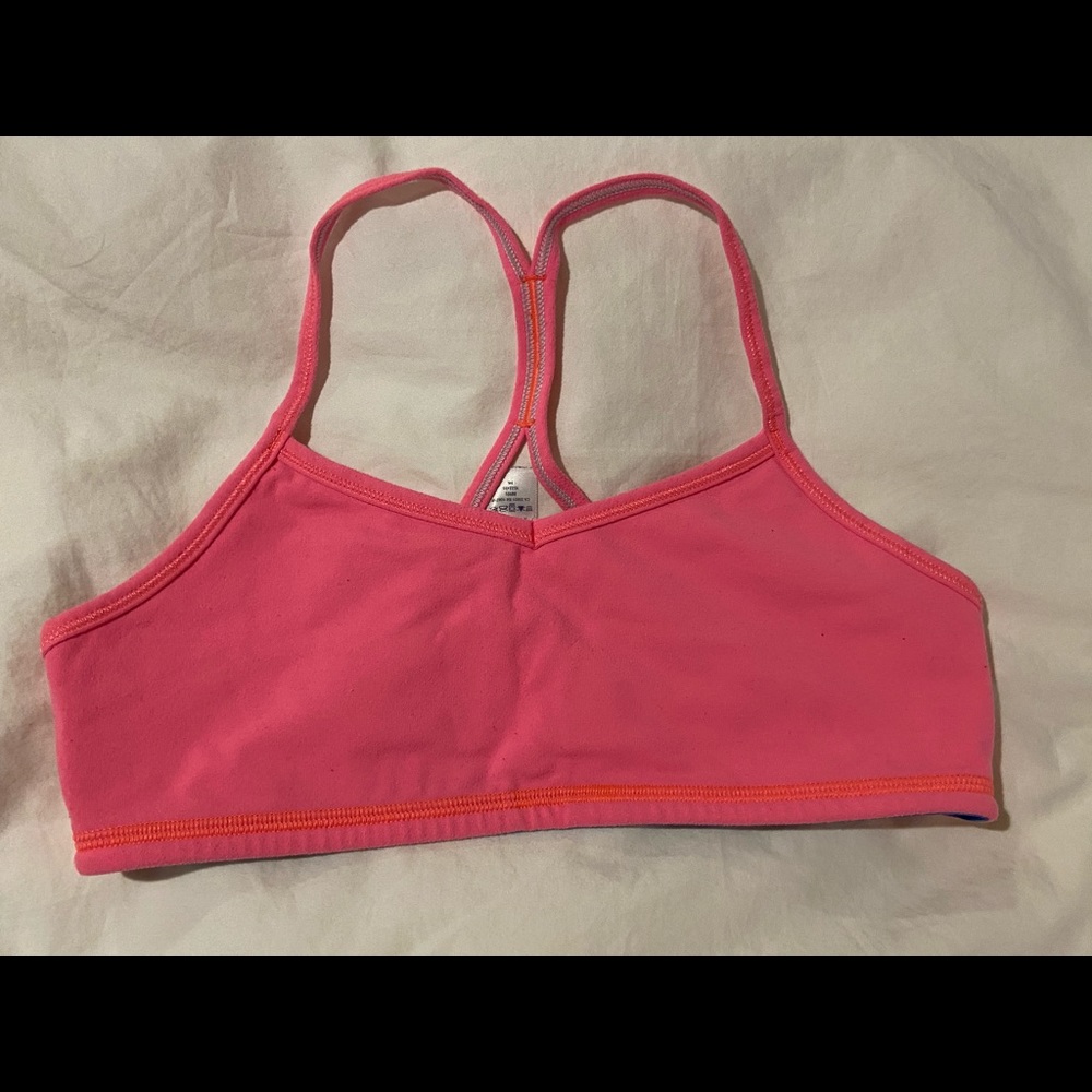 Ivivva Drill Sports Bra in pink
